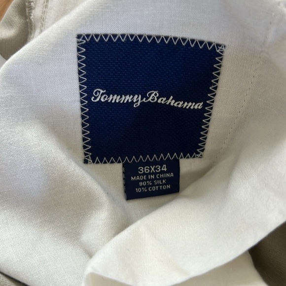 Tommy Bahama Men’s Silk Blend Khaki Pants Size 36 x 34 - Picture 7 of 10